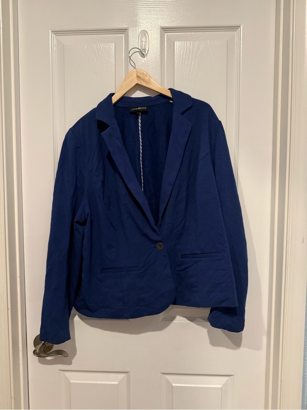 Lane Bryant Royal Blue Single-Button Blazer